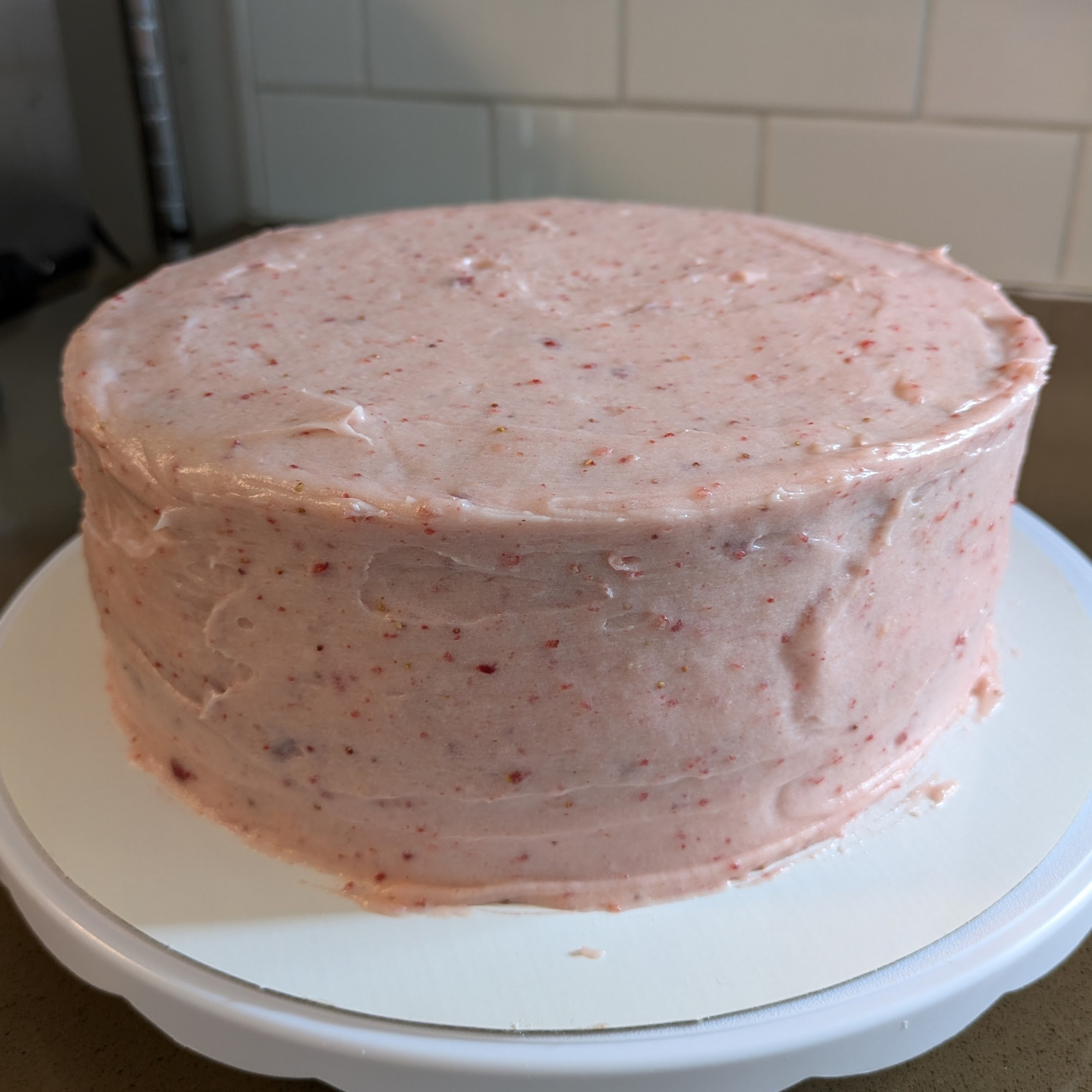 Strawberry cake